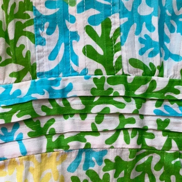 Lilly Pulitzer Multicolor Floral V-Neck Blouse - Picture 10 of 11